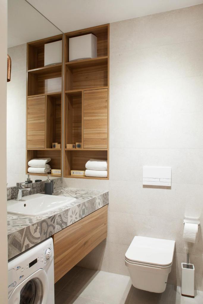 Апартаменты (Апартаменты с 1 спальней), Flower Residence