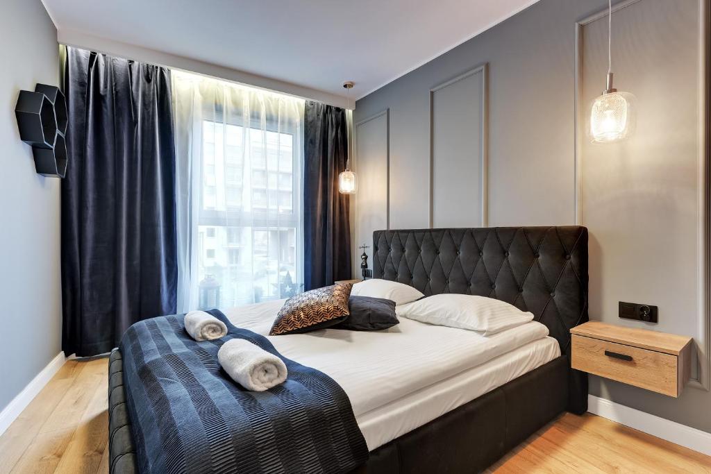 Апартаменты (Апартаменты Делюкс с балконом (парковка)), Angielska Grobla Apartinfo Apartments