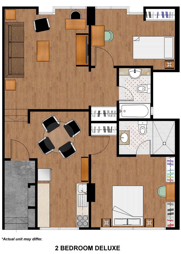 Апартаменты (2 Deluxe Suite), Orchard Point Serviced Apartments