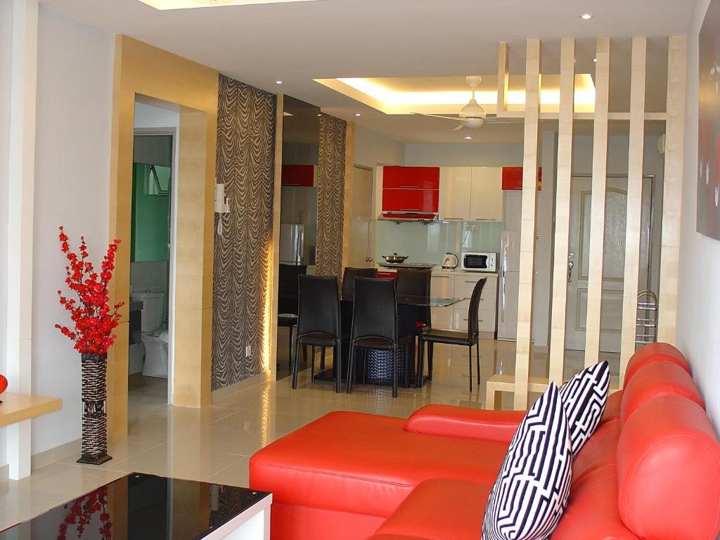 Апартаменты (Апартаменты Делюкс с 3 спальнями), Duta Hotel & Residence