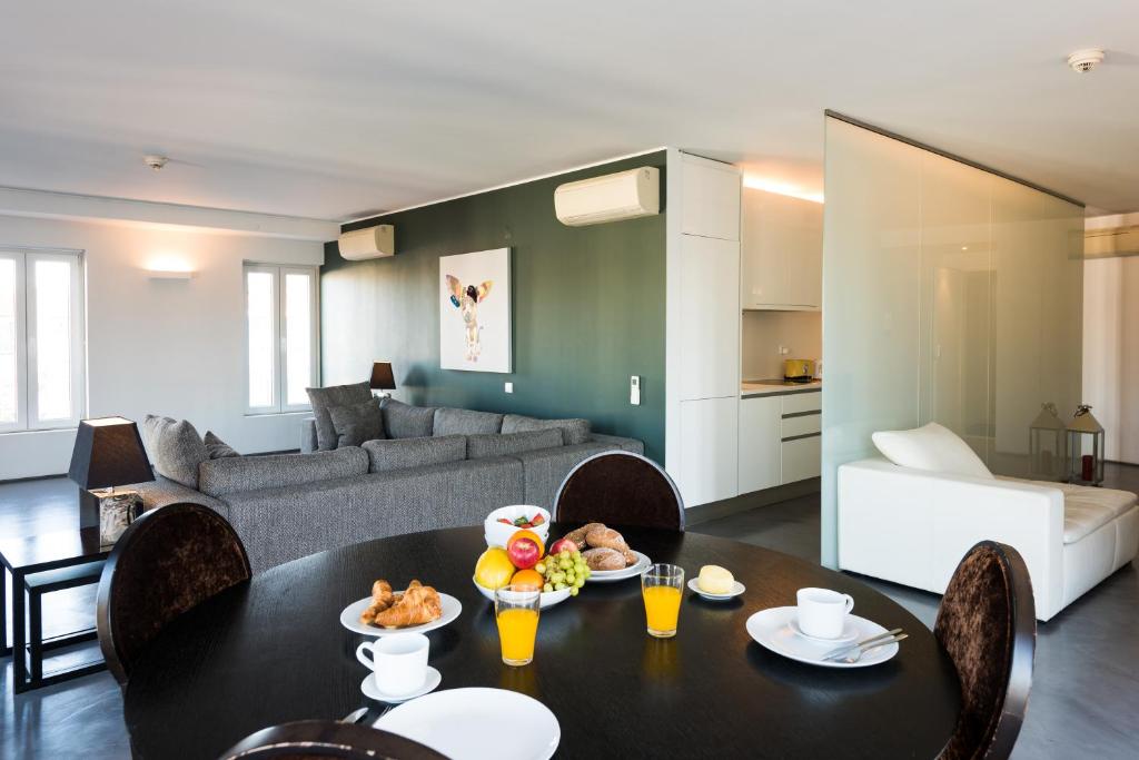 Апартаменты (Апартаменты с 1 спальней и панорамным видом), Pateo Lisbon Lounge Suites