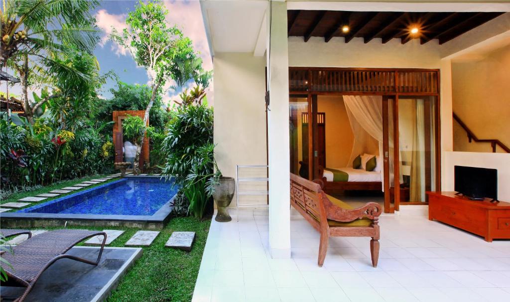 Двухместный (Вилла с 2 спальнями и собственным бассейном), Ubud Heaven Penestanan