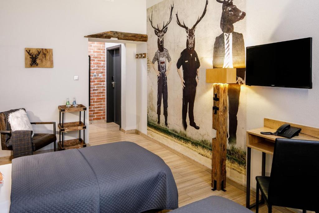 Двухместный (Стандартный двухместный номер с 2 отдельными кроватями), Art & Garden Residence