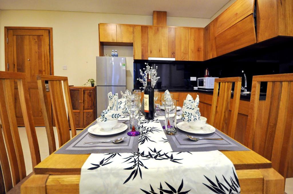 Апартаменты (Семейные апартаменты с 1 спальней и балконом), Holi Beach Hotel & Apartments