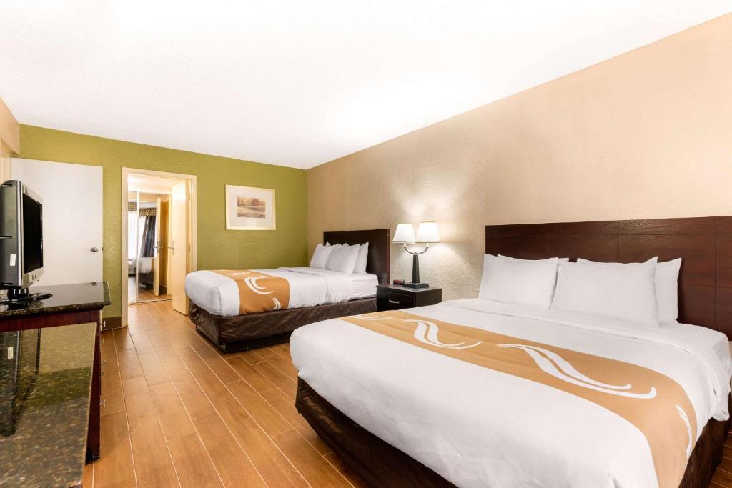 Двухместный (Номер с 2 кроватями размера «queen-size» – Для некурящих), Quality Inn & Suites Orlando Airport