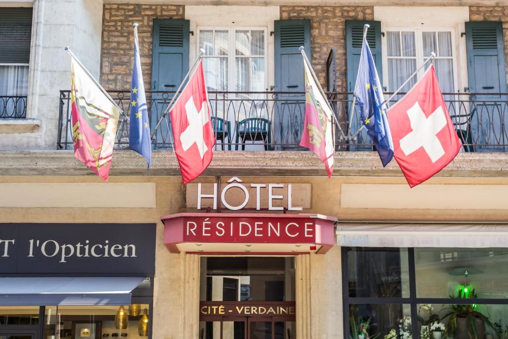 Hôtel Résidence Cité-Verdaine, Женева