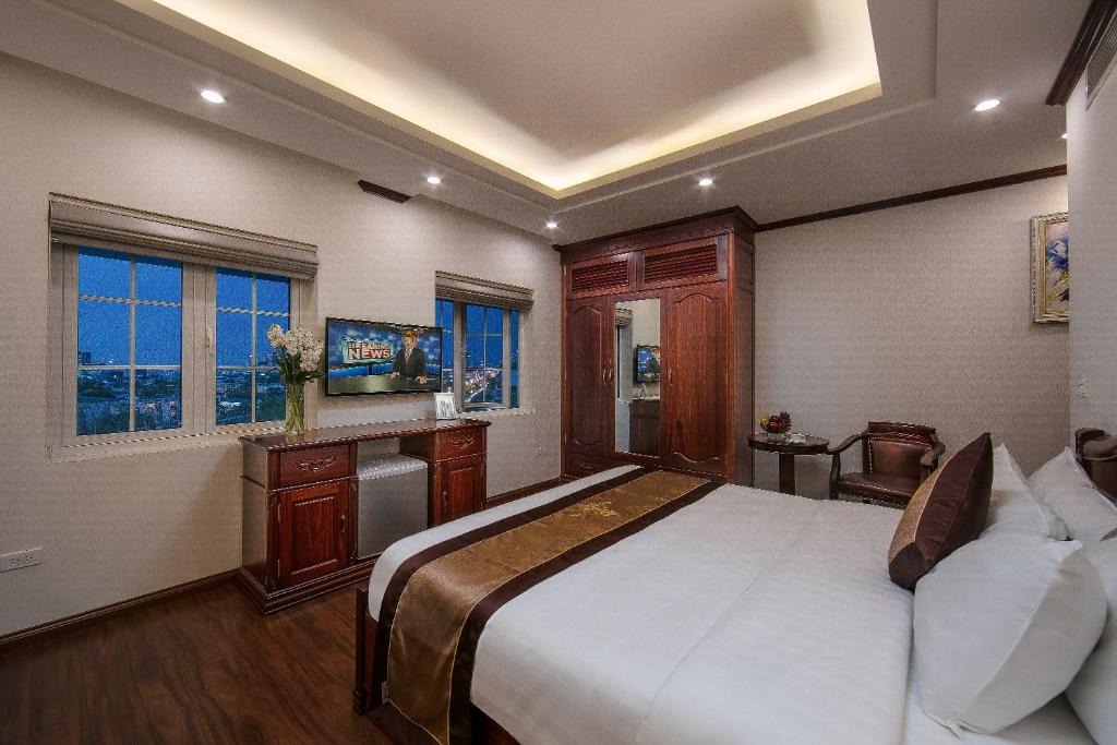 Двухместный (Двухместный номер Делюкс с 1 кроватью), Royal St Hanoi Hotel