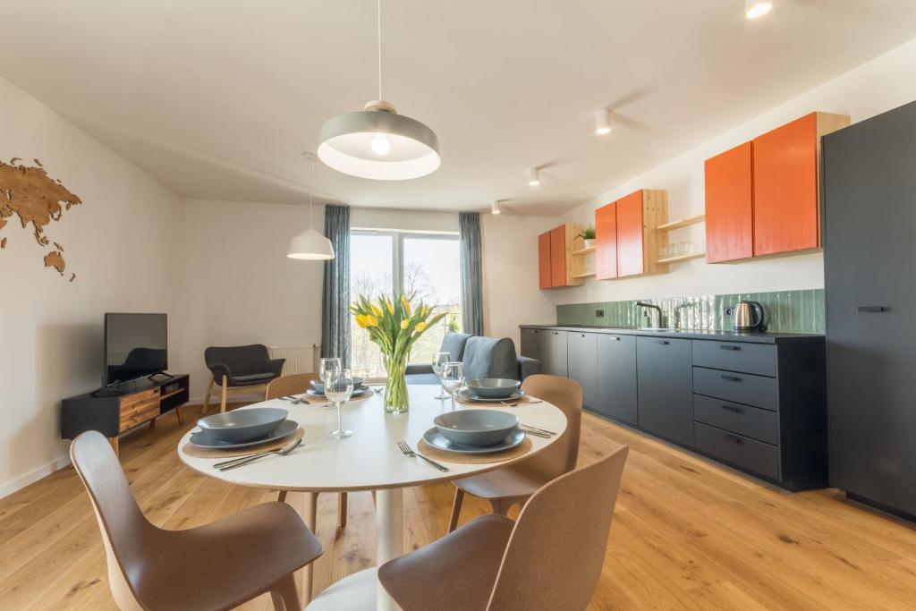 Апартаменты (Апартаменты с 1 спальней), D&P Apartments Angielska Grobla