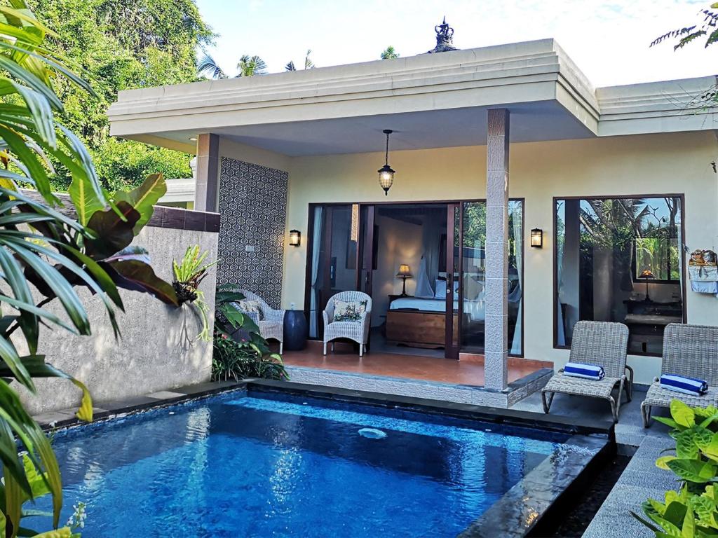 Вилла (Вилла с 1 спальней), Villa with private pool at Villa Nirvana Ubud