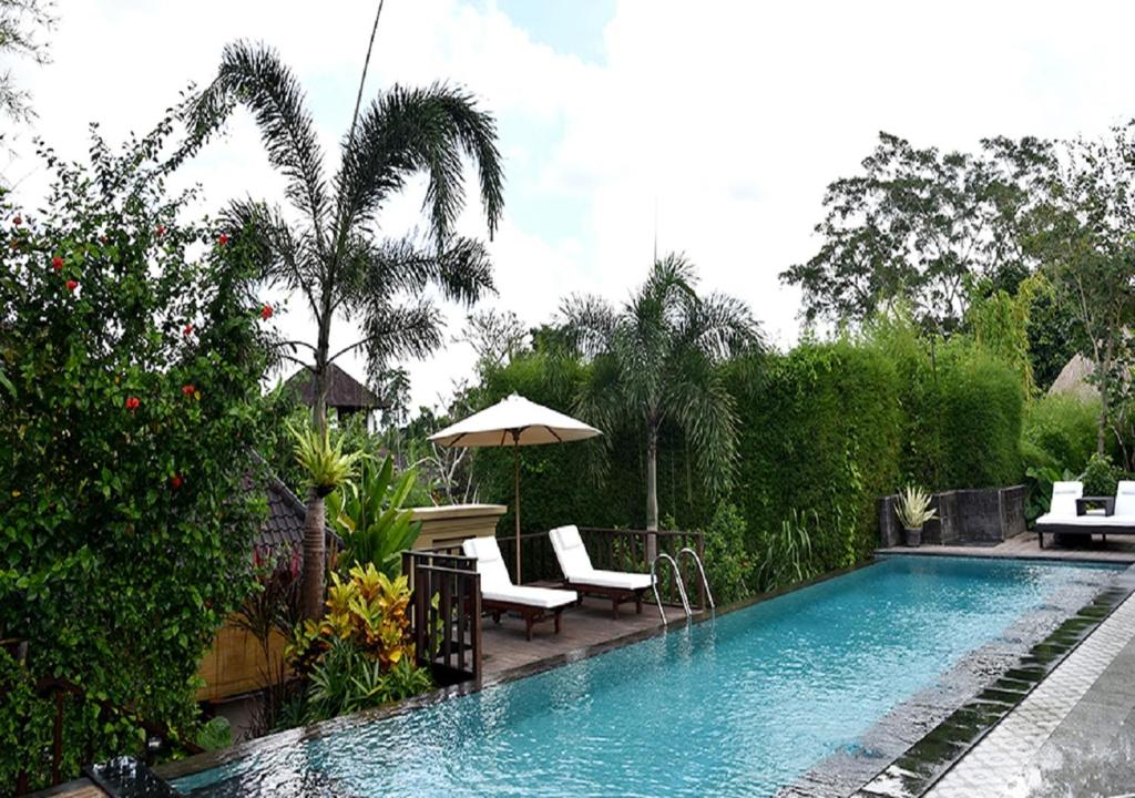 Сьюит (Люкс с видом на бассейн), Villa with private pool at Villa Nirvana Ubud