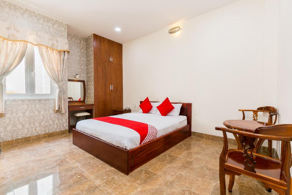 Двухместный (Улучшенный двухместный номер с 1 кроватью), Khang An Hotel