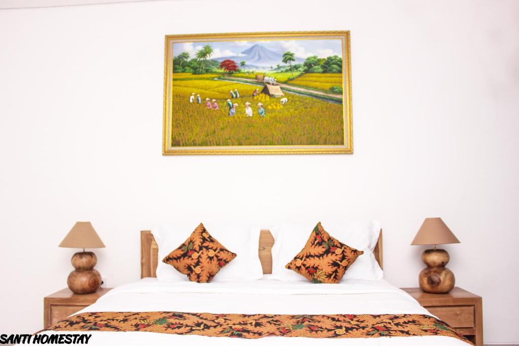 Двухместный (Номер Делюкс с кроватью размера «queen-size»), Santi HomeStay