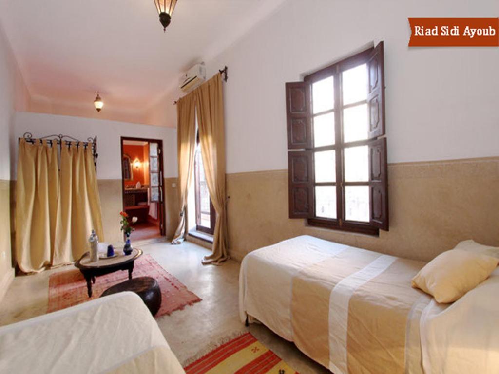 Двухместный (Двухместный номер Saadiene с 2 отдельными кроватями), Riad Sidi Ayoub