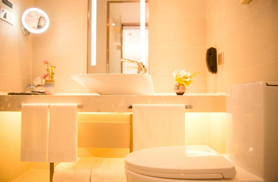 Двухместный (ДВУХМЕСТНЫЙ НОМЕР БИЗНЕС-КЛАССА С 2 ОТДЕЛЬНЫМИ КРОВАТЯМИ), Lavande Hotel Beijing Changping Stadium