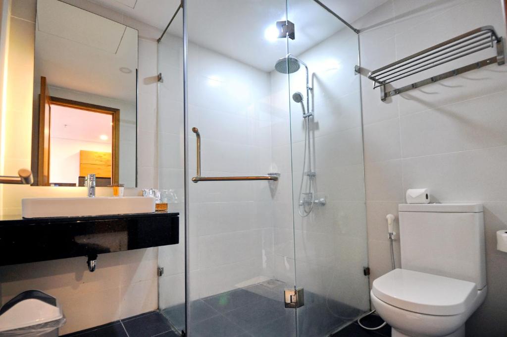 Апартаменты (Апартаменты с 3 спальнями и видом на море), Holi Beach Hotel & Apartments