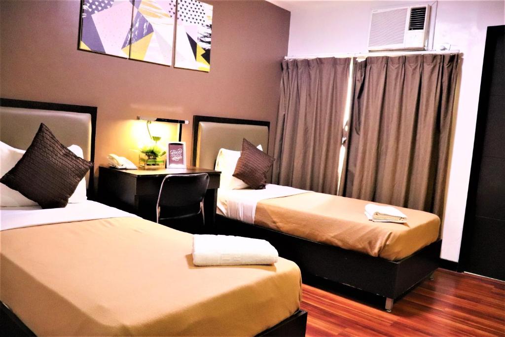 Двухместный (Стандартный двухместный номер с 2 отдельными кроватями), The Studio 18 Residences