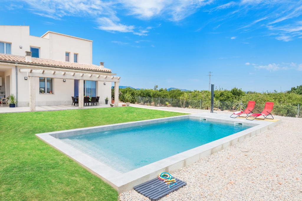 Вилла (Вилла), Villa Albaimar con piscina privada