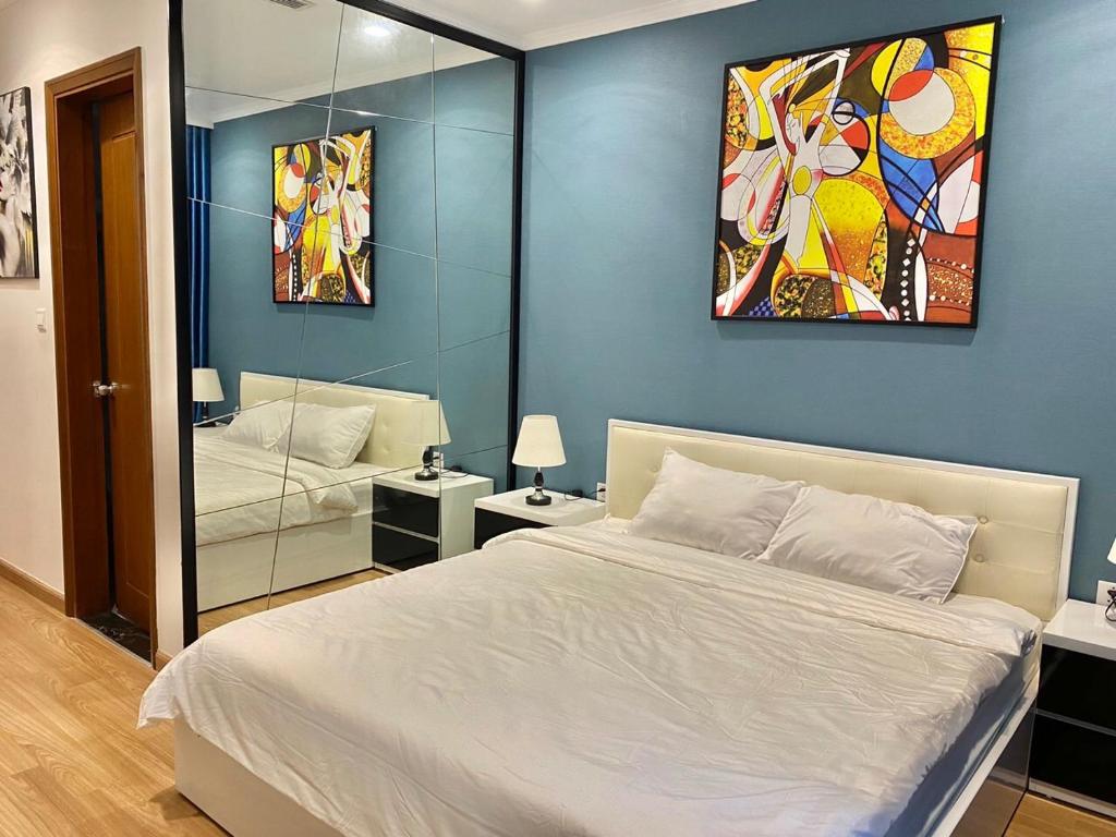 Апартаменты (Апартаменты с 1 спальней), Happyhome Vinhomes Time City and Parkhill Premium