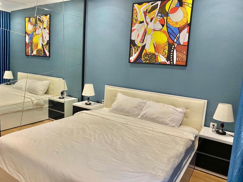Апартаменты (Апартаменты с 1 спальней), Happyhome Vinhomes Time City and Parkhill Premium