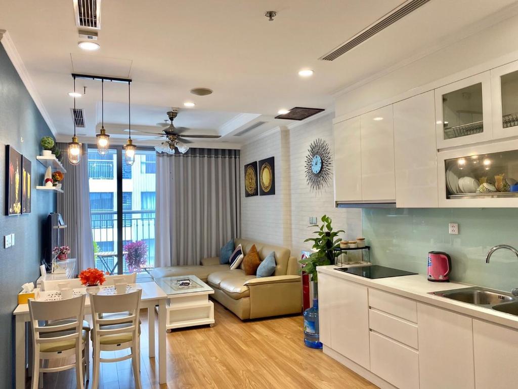 Апартаменты (Апартаменты с 1 спальней), Happyhome Vinhomes Time City and Parkhill Premium
