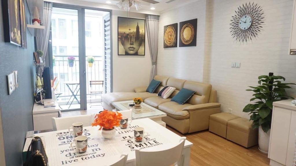 Апартаменты (Апартаменты с 1 спальней), Happyhome Vinhomes Time City and Parkhill Premium