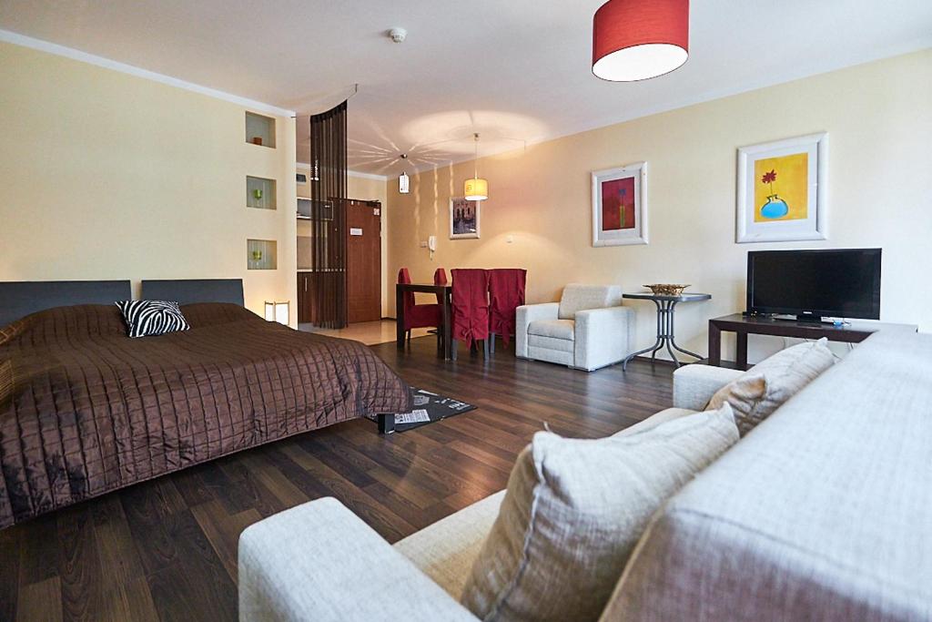 Студио (Номер-студио с балконом), Apartamenty Świnoujście - Rezydencja Żeromskiego