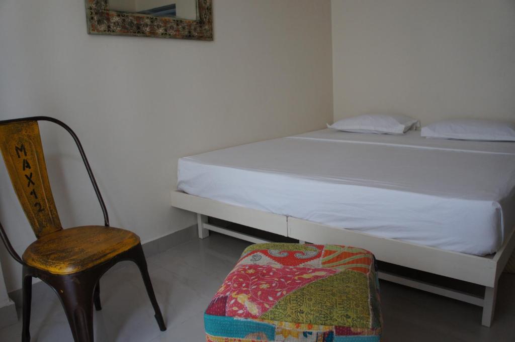 Двухместный (Улучшенный двухместный номер с 1 кроватью), Bed and Chaï