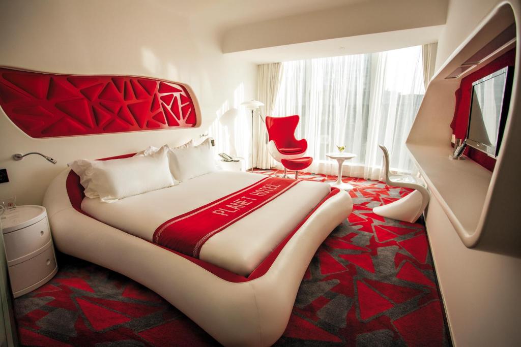 Двухместный (Номер Делюкс с кроватью размера «queen-size»), Guangzhou Planet Hotel