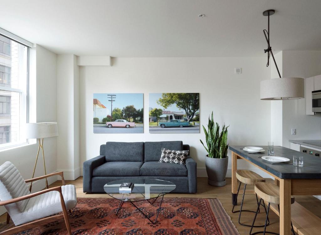 Двухместный (Апартаменты «Премиум» с 1 спальней), ROOST Midtown