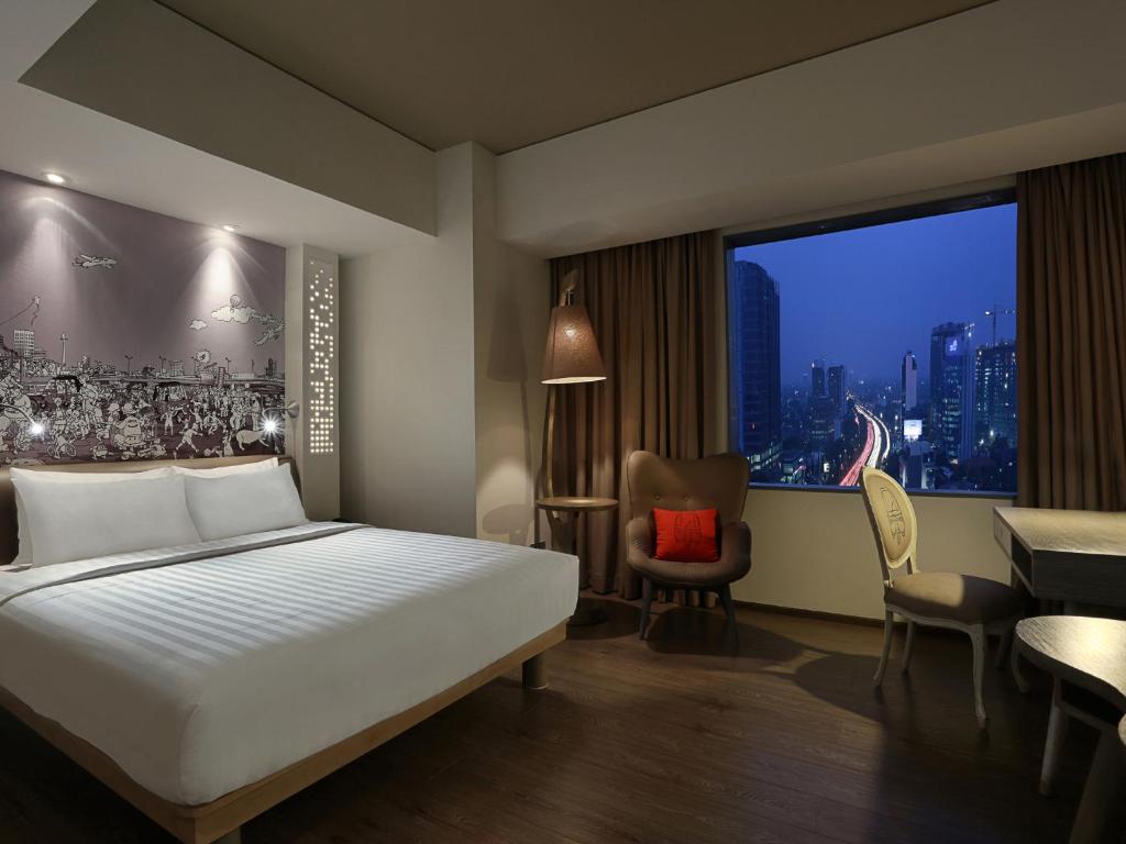 Двухместный (Привилегированный двухместный номер с 1 кроватью), Mercure Jakarta Simatupang