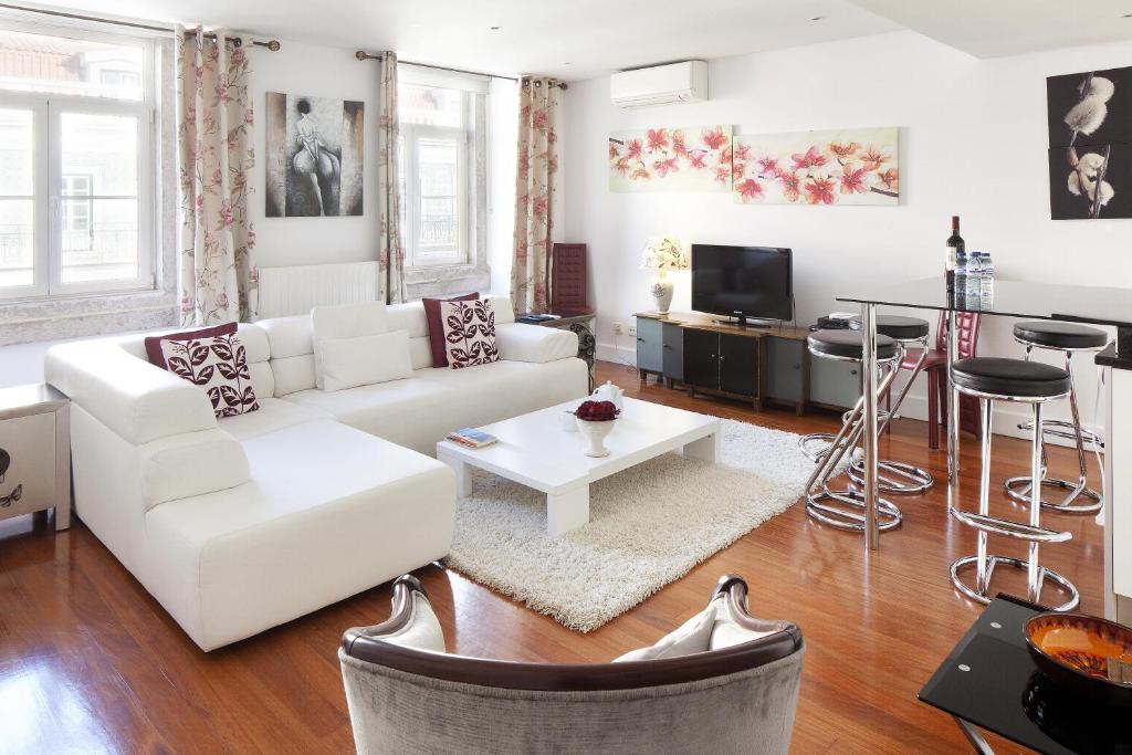 Апартаменты (Апартаменты с 2 спальнями), Lisbon Rentals Chiado