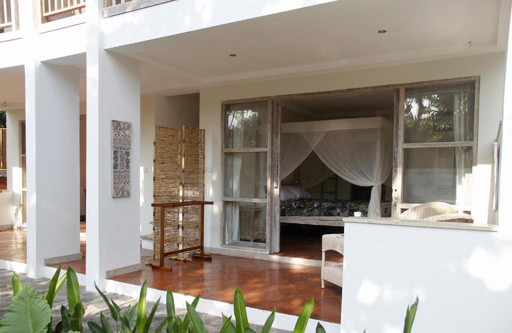 Двухместный (Двухместный номер с 1 кроватью и террасой), Papaya Guesthouse