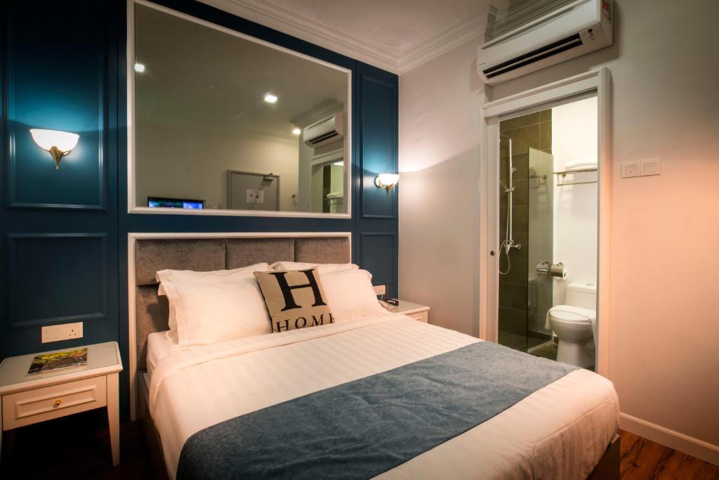 Двухместный (Номер Делюкс с кроватью размера «queen-size и окном), H Boutique Hotel Sri Petaling