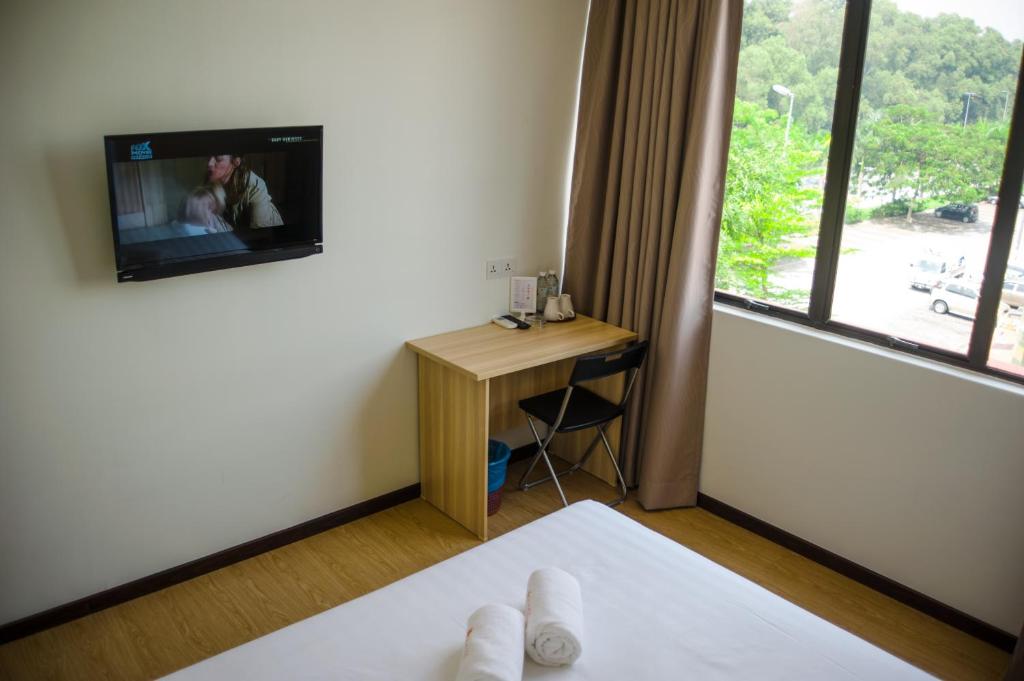 Двухместный (Номер Делюкс с кроватью размера «queen-size»), Orange Hotel Sri Petaling