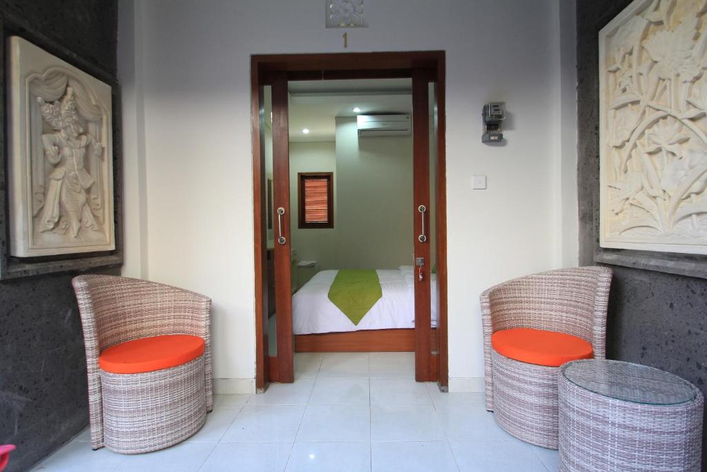 Двухместный (Двухместный номер Делюкс с 1 кроватью), Kuta Bagus View