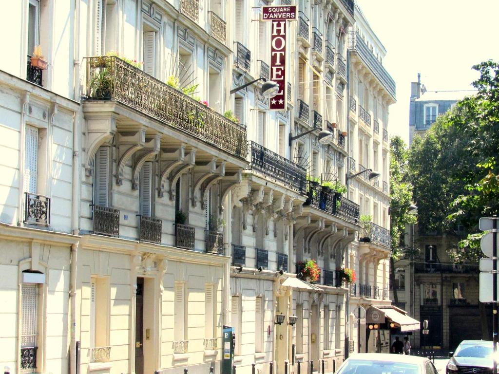 Hôtel du Square d'Anvers, Париж
