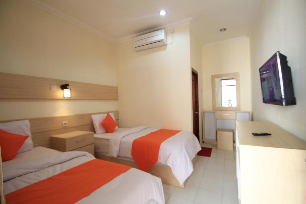 Двухместный (Улучшенный двухместный номер с 2 отдельными кроватями), Kuta Bagus View