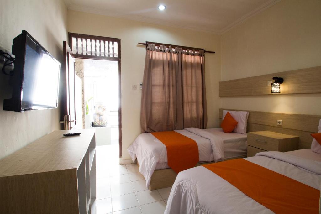 Двухместный (Улучшенный двухместный номер с 2 отдельными кроватями), Kuta Bagus View