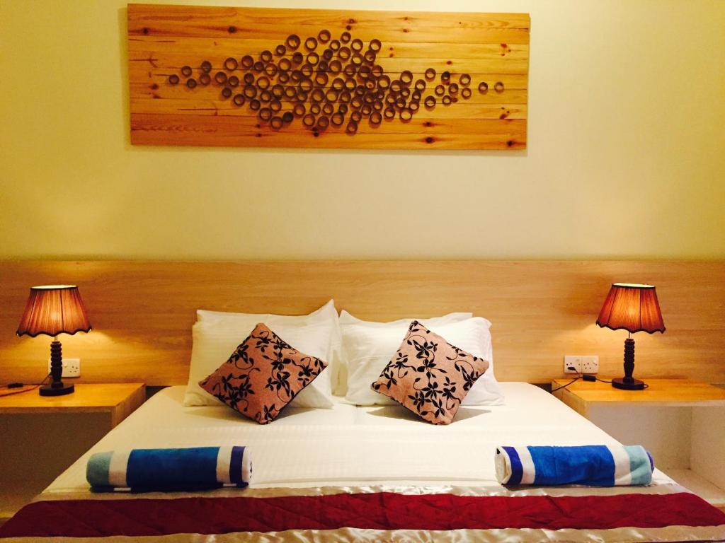 Двухместный (Двухместный номер Делюкс с 1 кроватью или 2 отдельными кроватями) гостевого дома Fulidhoo Ihaa Lodge, Фулидхоо