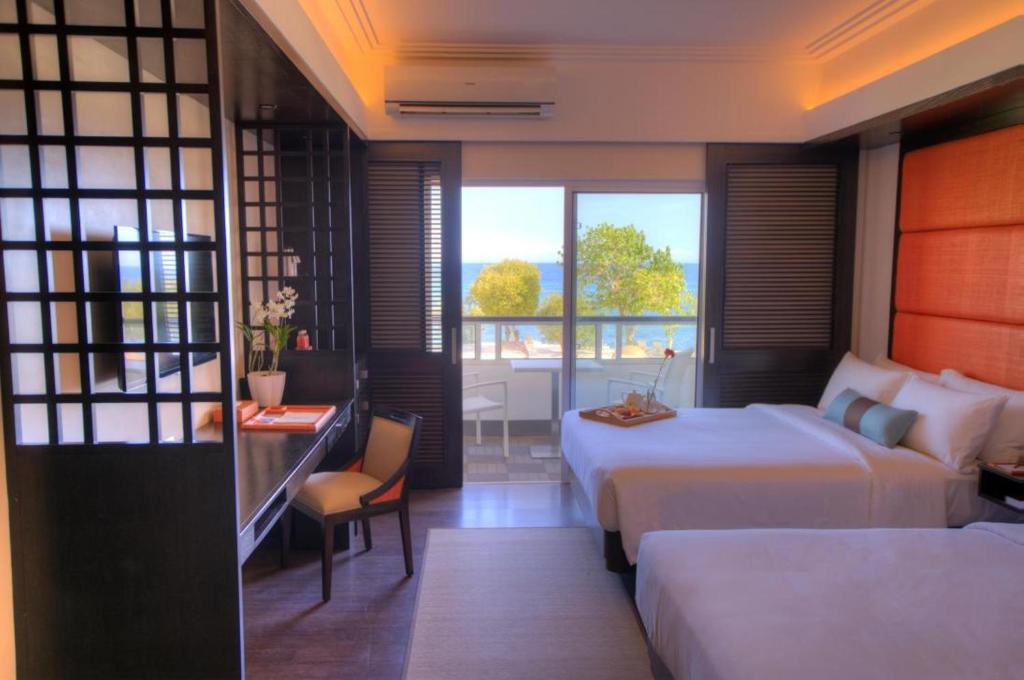 Двухместный (Номер Делюкс «Океана») курортного отеля BE Grand Resort, Bohol, Панглао