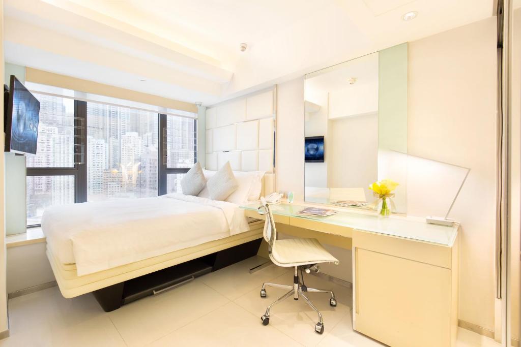 Двухместный (Номер iBusiness Premier с кроватью размера «queen-size») отеля iclub Sheung Wan Hotel, Гонконг (город)