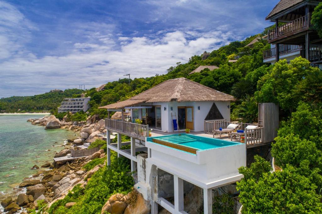 Вилла (Вилла «C5B» с 2 спальнями и бассейном - У моря) виллы Cape Shark Villas, Ко Тао