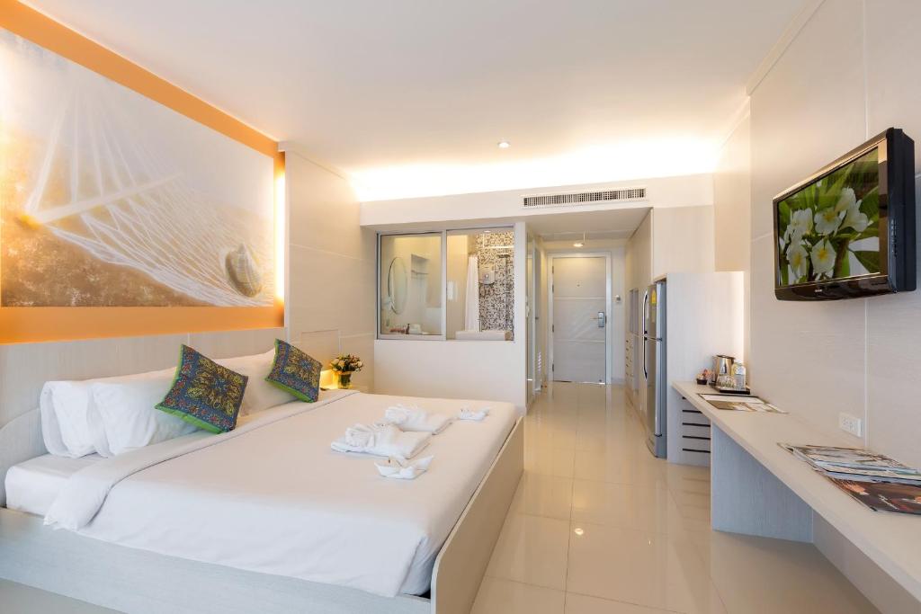 Двухместный (Двухместный номер Делюкс с 1 кроватью), Отель Rompo Mansion Bangkok