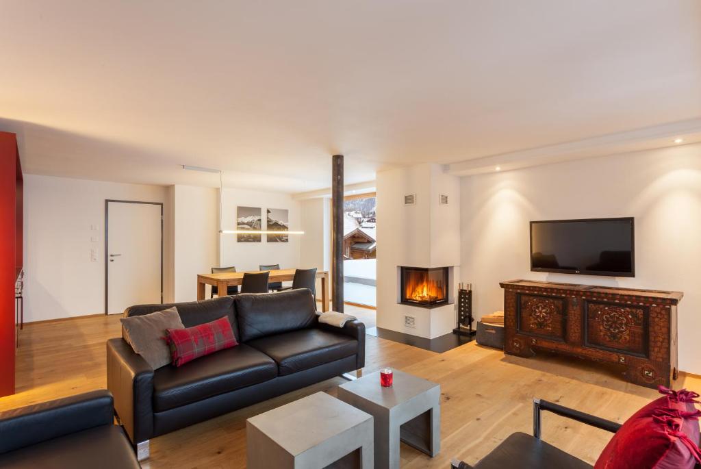 Апартаменты (Апартаменты Делюкс «Плюс») отеля Elite Alpine Lodge - Apart & Breakfast, Саас-Фе