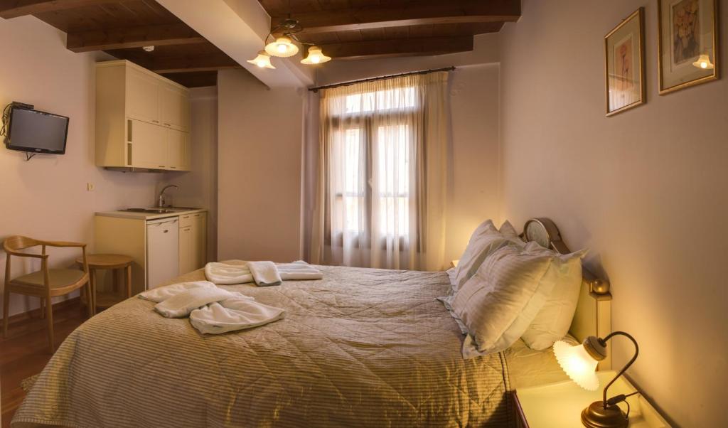 Двухместный (Небольшой двухместный номер с 1 кроватью) отеля Palazzo Duca, Ханья