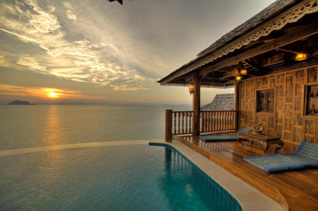 Вилла (Вилла с 2 спальнями и бассейном с морской водой) курортного отеля Santhiya Koh Yao Yai Resort & Spa, Кох Яо Яй