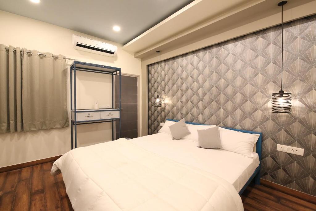 Двухместный (Двухместный номер Делюкс с 1 кроватью) хостела Blue Beds Hostel, Джайпур