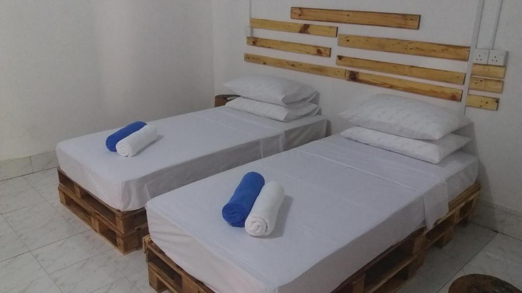 Двухместный (Двухместный номер Делюкс с 2 отдельными кроватями) гостевого дома Veli Thoddoo Inn, Тодду