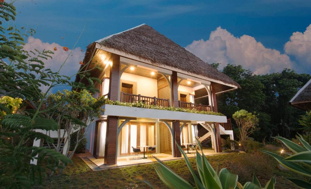 Двухместный (Улучшенный номер с видом на сад) курортного отеля Mithi Resort & Spa, Панглао