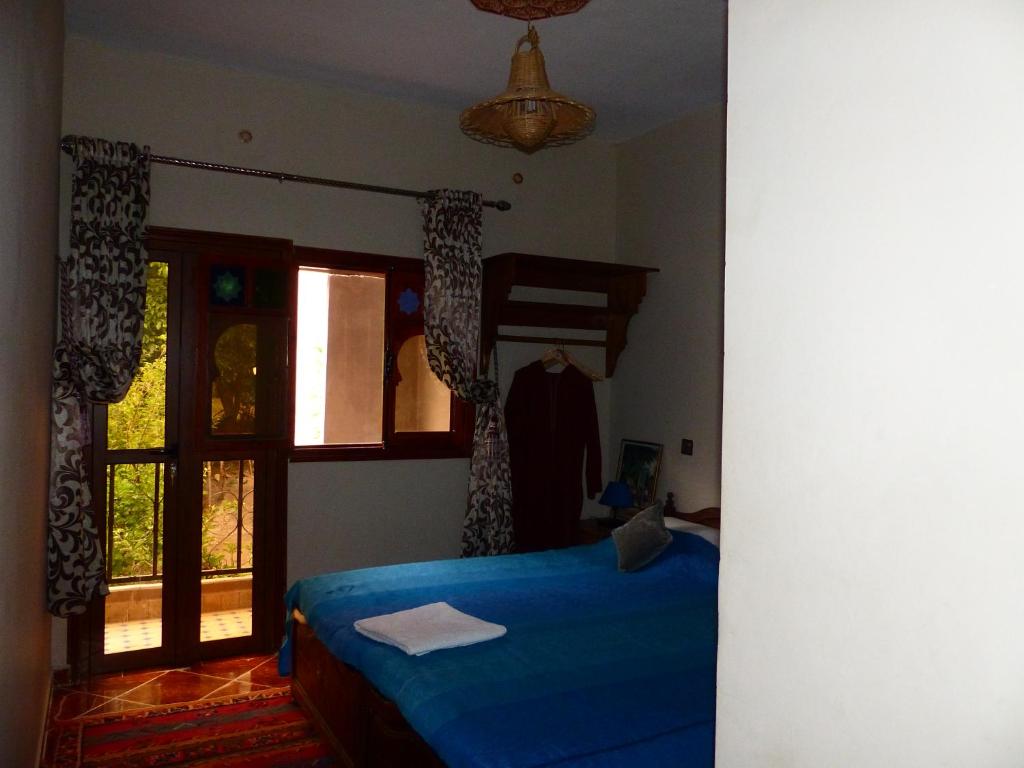 Двухместный (Двухместный номер с 1 кроватью или 2 отдельными кроватями - В дополнительном здании) отеля Riad Oussagou, Имлиль